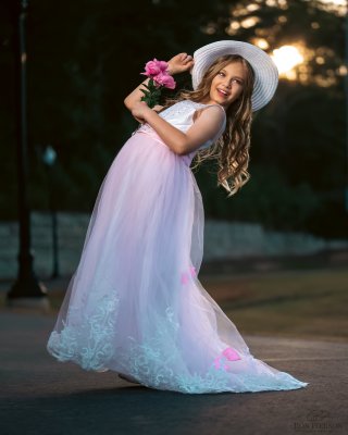 Beautiful Dress Child Portrait