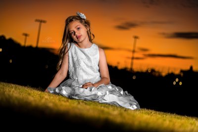 Beautiful Child Portrait at a Dothan Park