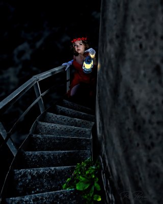 Adventure Inspired Creative Portrait - The Lighthouse Maiden